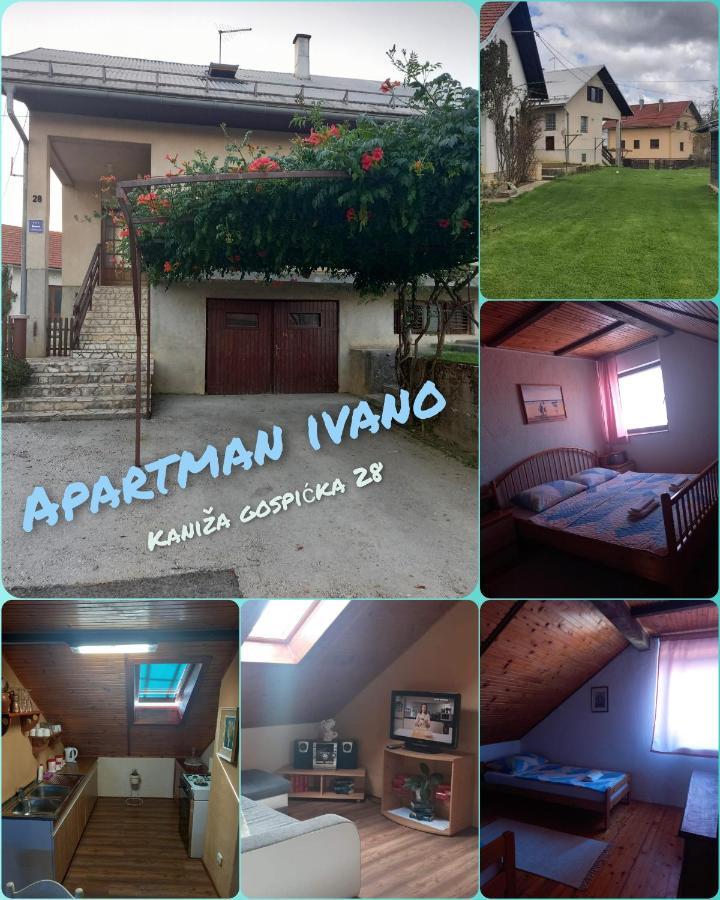 Apartmán Apartman Ivano Gospić Exteriér fotografie